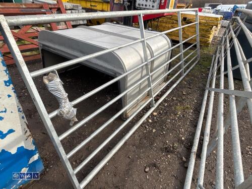 12ft galvanised farm gate