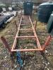 Metal stillage (large)(red)