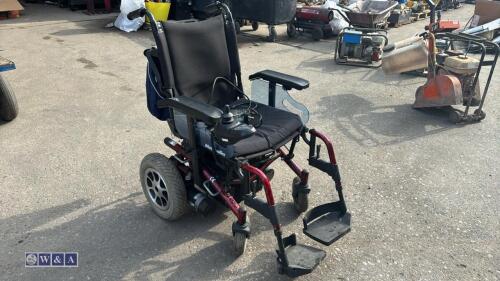 Electric wheelchair c/w charger