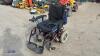 Electric wheelchair c/w charger - 2