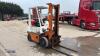 NISSAN A15U 1.5t gas forklift truck (s/n E002635) with duplex mast - 7