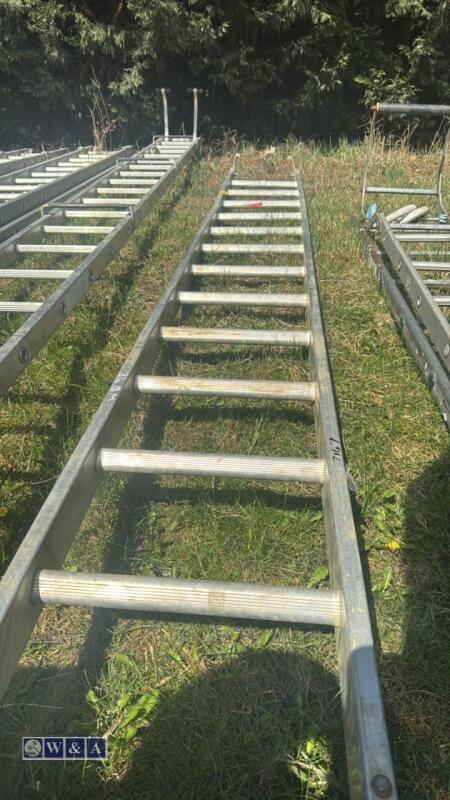 Aluminium ladder