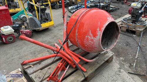 240v cement mixer with stand & pin