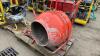 240v cement mixer with stand & pin - 2