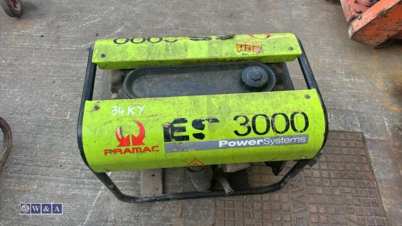 PRAMAC ES3000 110v petrol generator