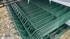 V mesh anti climb fencing (approx 20 x panels & 20 x posts)(approx 2.2 x 2.5)(green) - 2