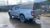 2021 Mitsubishi l200 c/w alloy rear canopy - 3