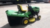 2005 JOHN DEERE LR175 Automatic petrol driven ride on mower c/w collector (s/n 050765) - 8