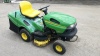 2008 JOHN DEERE LR135 Automatic petrol driven ride on mower c/w collector (s/n 082487) - 4