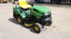 2008 JOHN DEERE LR135 Automatic petrol driven ride on mower c/w collector (s/n 082487) - 18