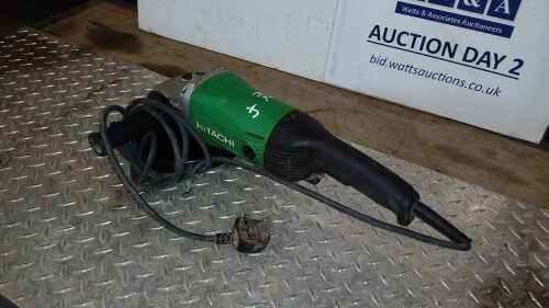 HITACHI 240v angle grinder