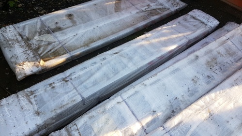 Pair of 2.5m 3.3t aluminium ramps
