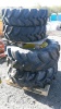 4 x Tyres on John Deere 8 stud rims ( 2 x 480/70R30) (2 x 320/70R24) - 2