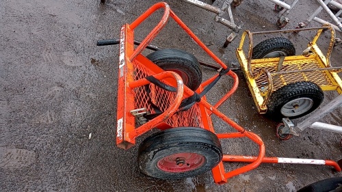 2 - wheel bottle trolly