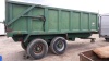 2007 BAILEY 15t twin axle tipping trailer c/w hydraulic back door, spring draw bar (s/n 6514) - 4