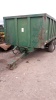 2007 BAILEY 15t twin axle tipping trailer c/w hydraulic back door, spring draw bar (s/n 6514) - 6