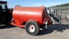 TULLOW 1000 gallon single axle slurry tanker - 2