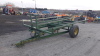 Single axle round bale carrier tipping trailer - 4