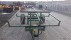 Single axle round bale carrier tipping trailer - 6