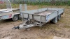 2018 IFOR WILLIAMS 3.5t 14ft trailer c/w ramps (s/n SCKD00000J5149199) - 2