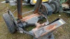 Single axle pedestrian roller trailer (3195096) - 3