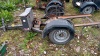 Single axle pedestrian roller trailer (346886) - 2