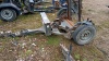 Single axle pedestrian roller trailer (3248830) - 2