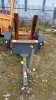 Single axle pedestrian roller trailer (3305666) - 2