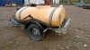 WESTERN fast tow poly wash bowser with YANMAR engine lance & hose - 4