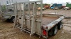 IFOR WILLIAMS 3.5t twin axle plant trailer (s/n 60495399) - 9