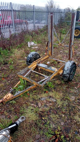 Single axle roller trailer (suit BOMAG BW55)