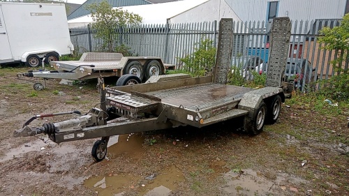 BRIAN JAMES 3.5t twin axle plant trailer with ramps (ED003146)_