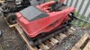 CASTLE petrol lawn tractor c/w mower decks etc (spares or repairs)