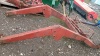 MASSEY FERGUSON loader c/w loader brackets & rams - 2