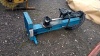 Tractor hydraulic log splitter