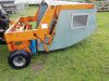 SISIS tractor mounted sweeper c/w hydraulic tip collector