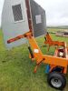 SISIS tractor mounted sweeper c/w hydraulic tip collector - 4