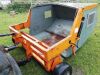 SISIS tractor mounted sweeper c/w hydraulic tip collector - 7