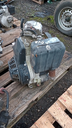 JCB dumpster engine