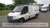 2013 FORD TRANSIT diesel van (BJ13 DMU) (White) (MoT 21st January 2022) (V5, MoT & other history in office) (Subject to finance) - 5