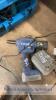 BRALO cordless pop rivet gun c/w charger