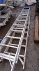 2 x alluminium step ladders
