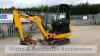 2014 JCB 801.4 rubber tracked excavator (s/n T02076504) with 2 buckets, blade & piped (NO VAT)