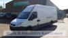 2011 IVECO DAILY LWB diesel van (NX11 BSY) (White) (MoT 23rd March 2022) (V5 & other history in office)(CATEGORY D INSURANCE LOSS) - 7