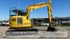 2014 KOMATSU 138 US-10 excavator c/w 3 x buckets, rear camera, piped, 4 digit security code & remote control (s/n 40621)(remote contollled immobiliser and tracker via smart phone) - 6