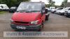 2002 FORD TRANSIT recovery truck c/w 8ft aluminium ramps (MV02 FSG) (Red) (MoT 19th July 2021) (V5 & MoT in office) - 8