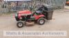 LAWNFLITE 444 petrol ride on mower c/w collector