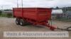 GRIFFITHS 8t twin axle tipping trailer