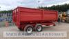 GRIFFITHS 8t twin axle tipping trailer - 3