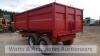 GRIFFITHS 8t twin axle tipping trailer - 20